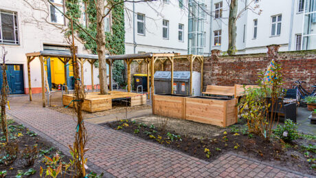 Projekt – wohnlicher Mietergarten